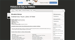 Desktop Screenshot of himnai.lt