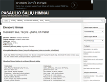 Tablet Screenshot of himnai.lt